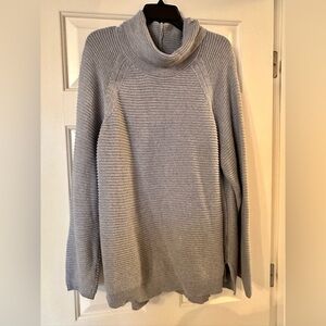 Soft and cozy grey turtleneck